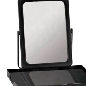 Mary Kay face case mirror w/ zipper pouch NEW